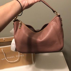 Michael Kors leather shoulder bag